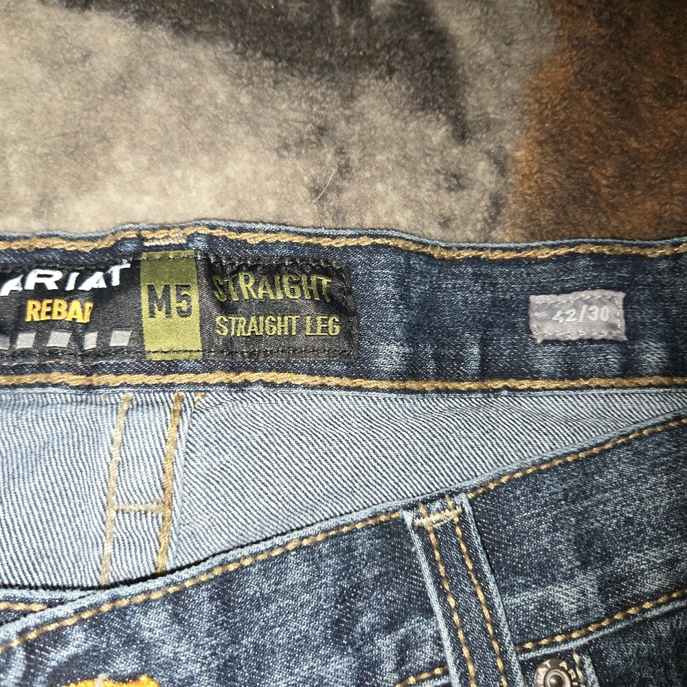 Mens Ariat Rebar Jeans 42/30